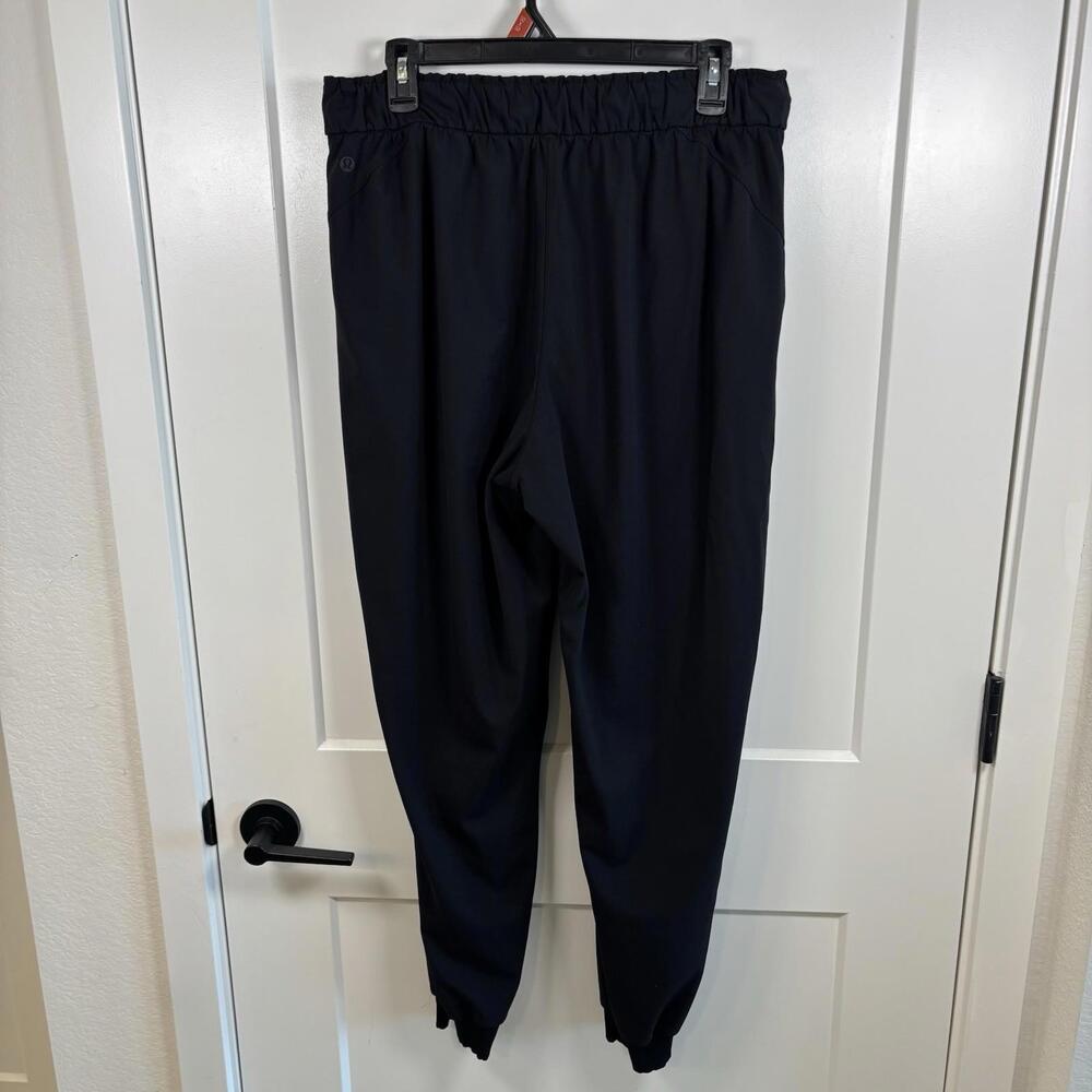 Lululemon Keep Moving Jogger Women’s Size 12 Black Luxtreme Pull On High Rise - Picture 3 of 8